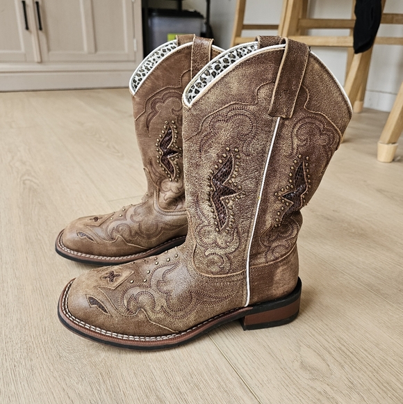 Laredo Spellbound Western Square Toe Boots - Picture 10 of 14